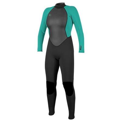 Dames wetsuit met rugritssluiting o'neill reactor-2 3/2 mm