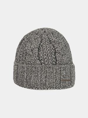 Nasim no wind - muts met winddichte hoofdband - antraciet