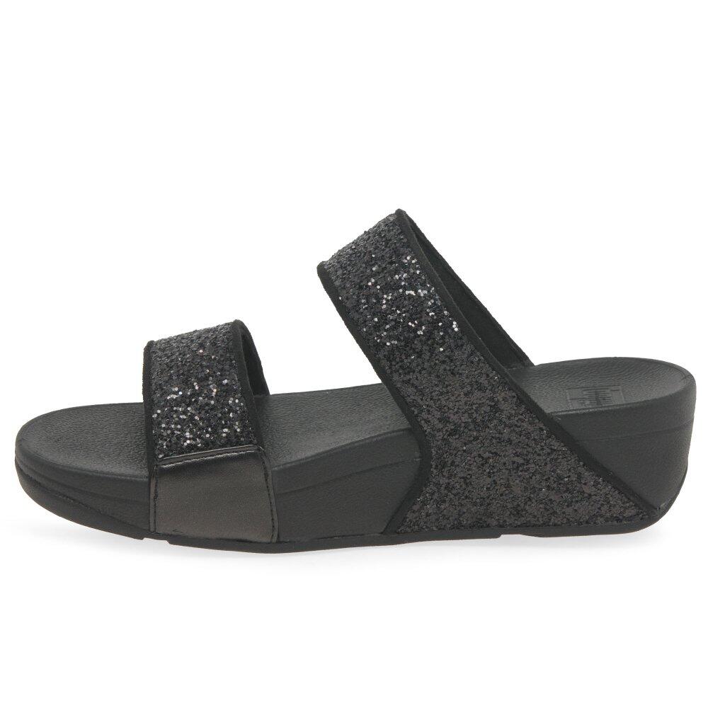 Fit Flop Mules Com Salto Para Fitflop Lulu Slide Mulher Preto da Decathlon