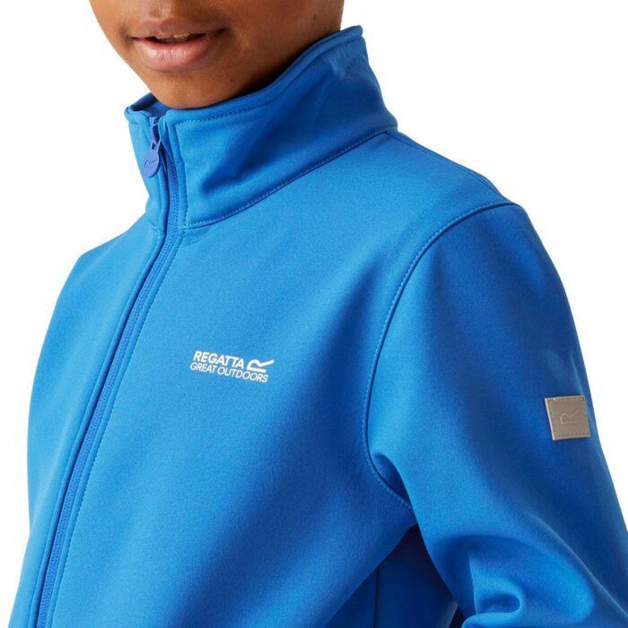 REGATTA Regatta Softshells Junior Cera KINDEREN Oxford Blue 4/7