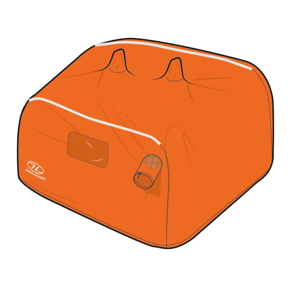 Noodtent Storm Vault Survival Shelter 4-5 persoons - Oranje 3/5