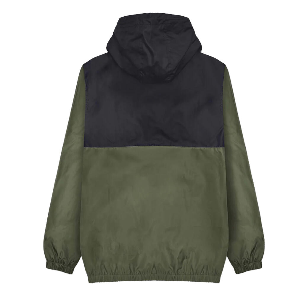 Mens Scooter Overhead Jacket (Khaki Green/Black) 2/3