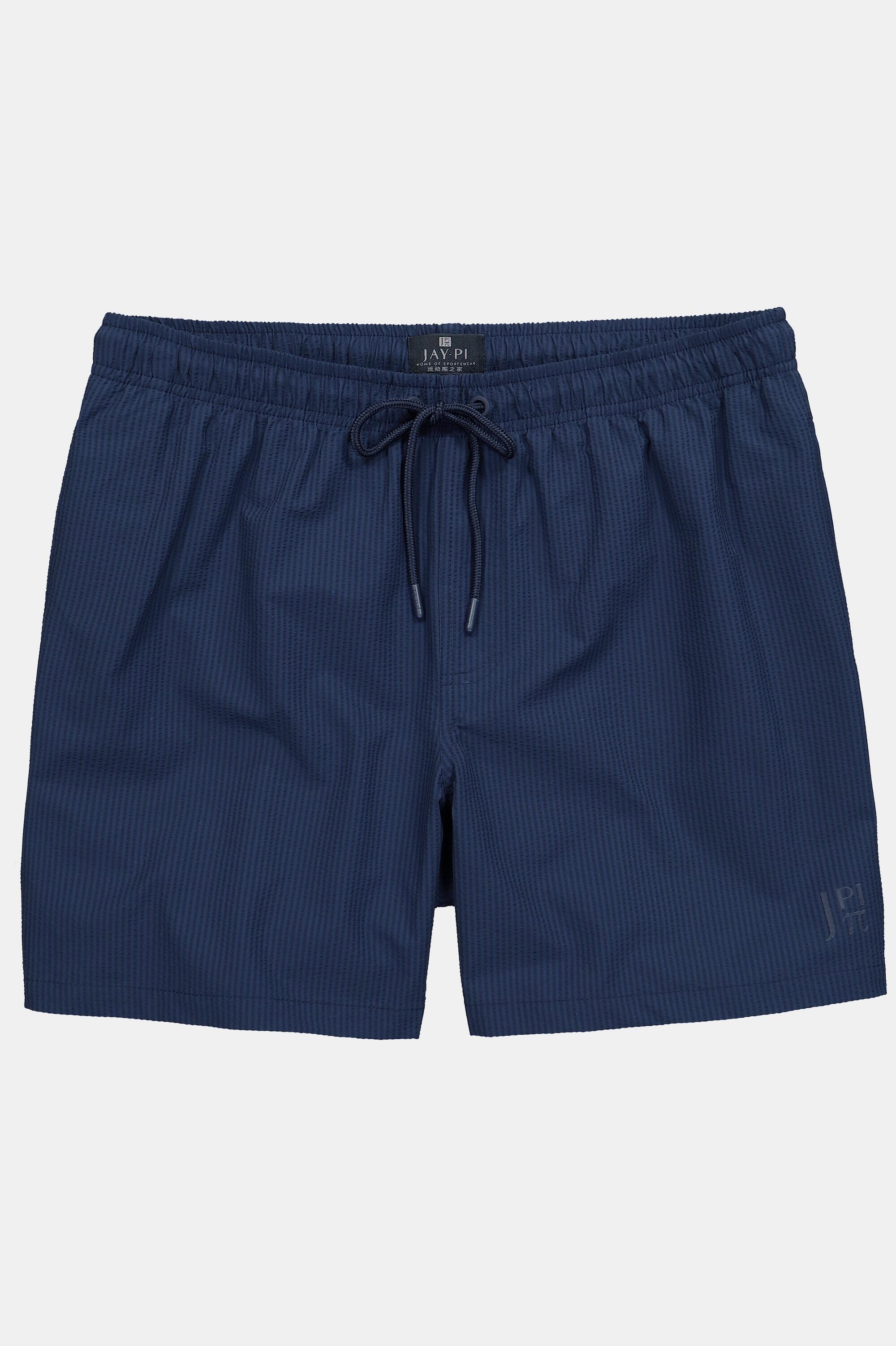 Heren zwemshorts beachwear seersucker-structuur QuickDry elastische tailleband 5/6