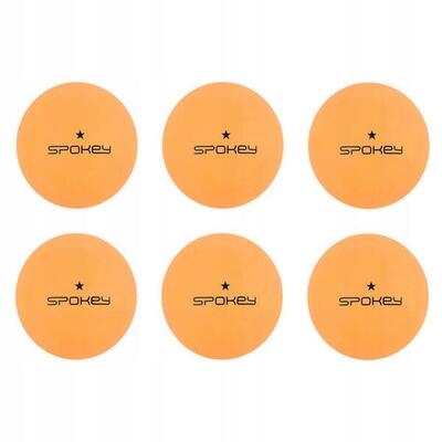 Tafeltennisballen voor beginners (set van 6) (oranje)