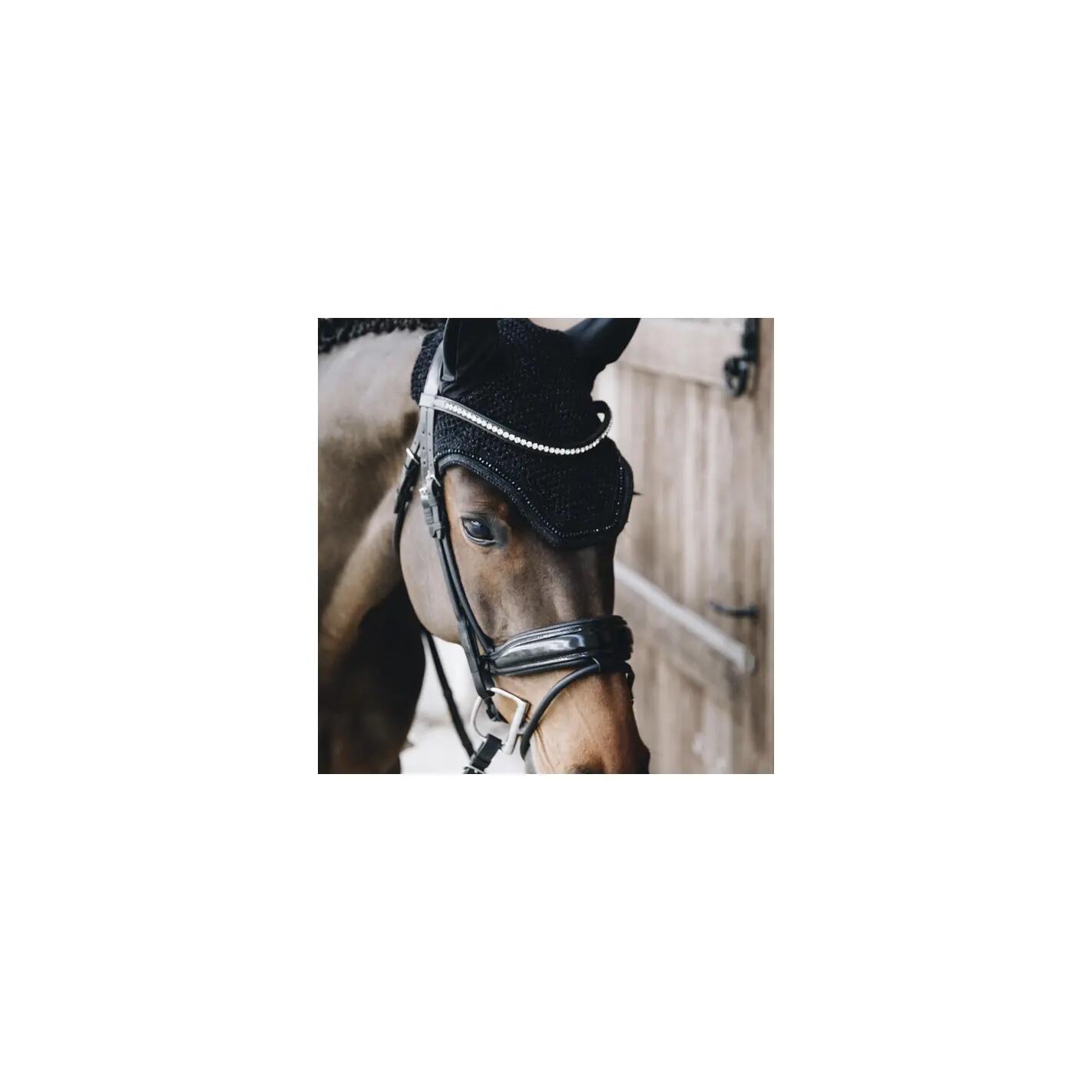 Bonnet anti-mouche glitter soundless noir 2/6