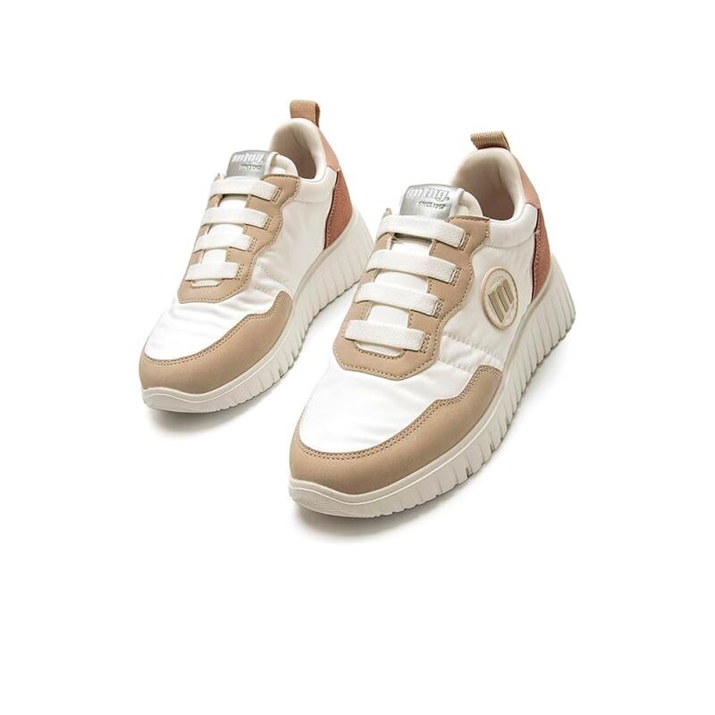 Zapatillas Mujer Mustang  Blanco 3/4