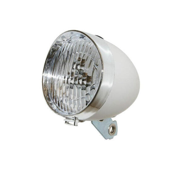 przednia lampka rowerowa na baterie na klasycznym błotniku z 3 bateriami aaa P2R