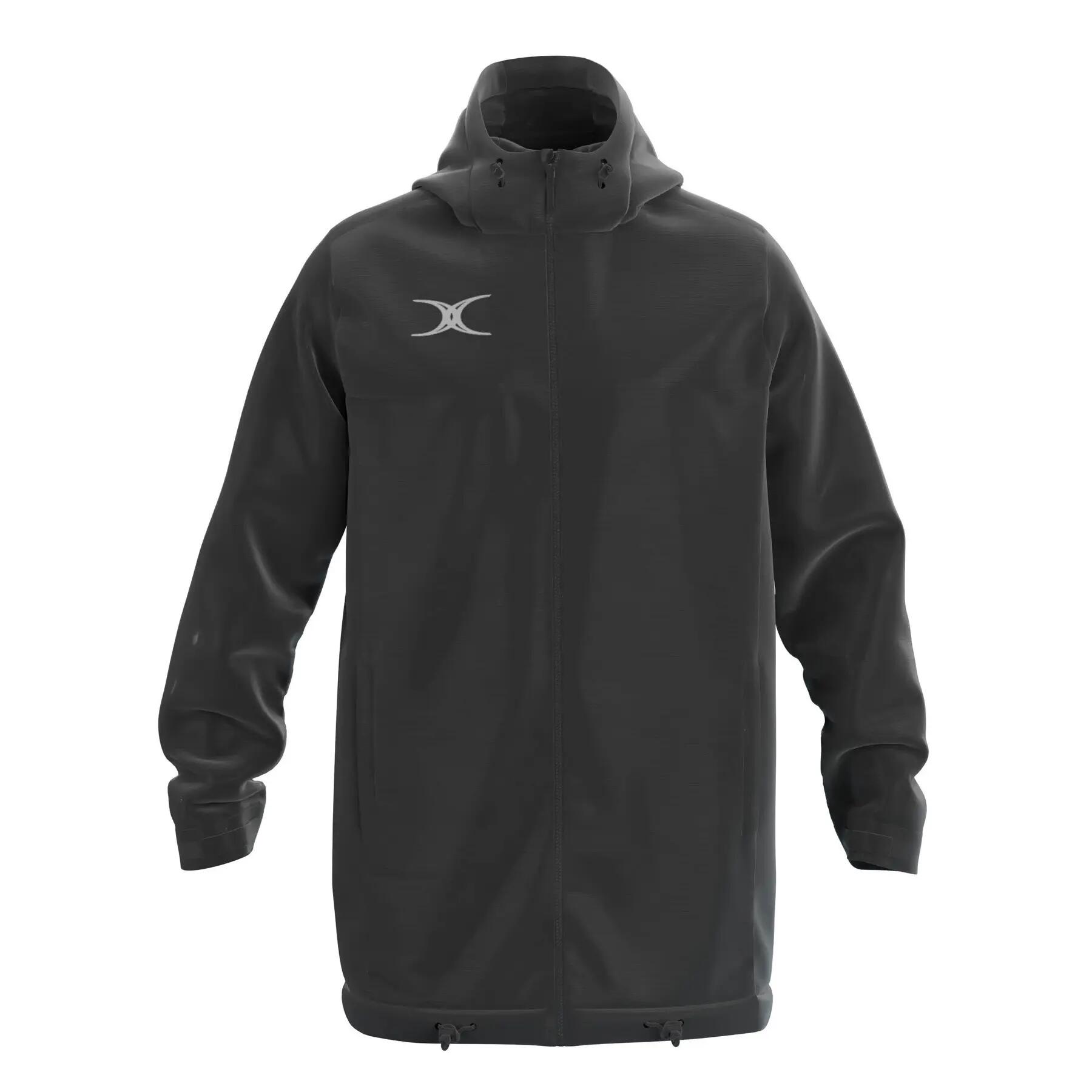 Veste HUK Taille XL – Noire, Polyester, Neuve Avec étiquettes, Vêtement D'hiver
