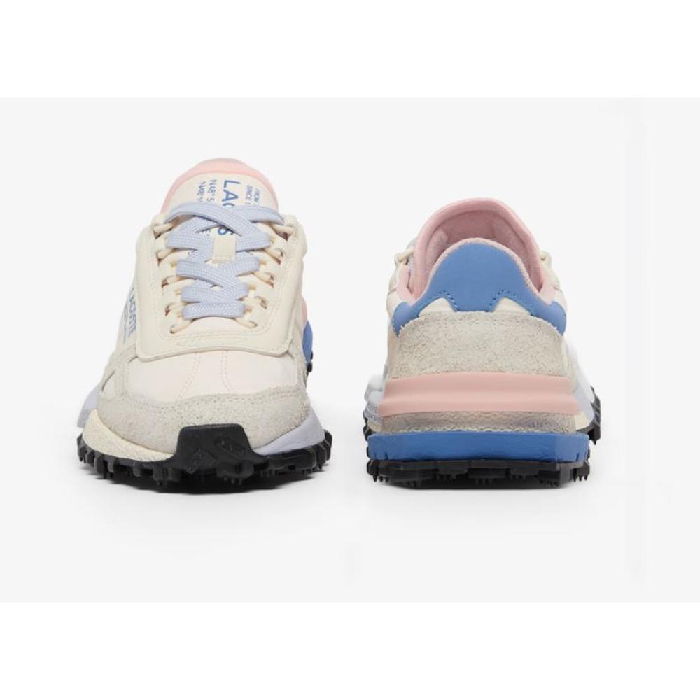 Zapatillas Lacoste Mujer Elite Active White Pink Blue Cómodas y Ligeras 5/7