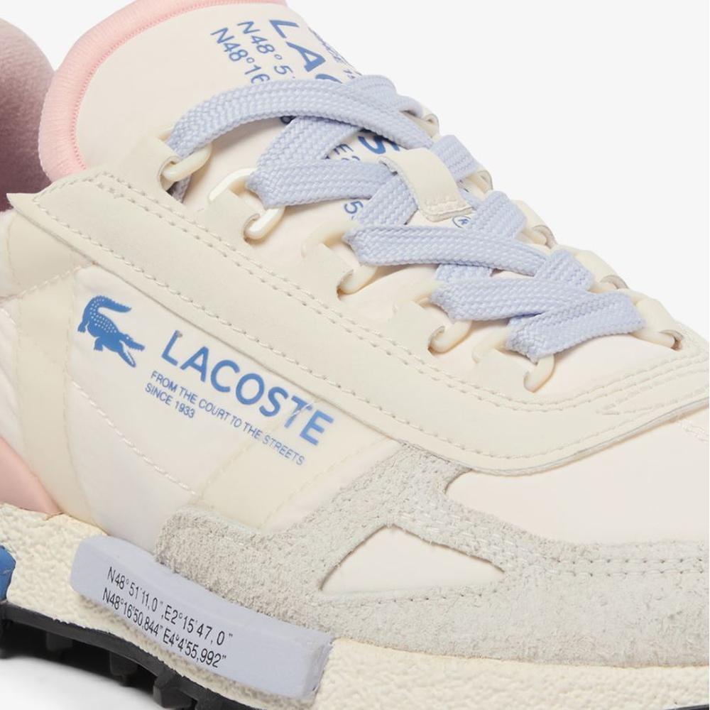 Zapatillas Lacoste Mujer Elite Active White Pink Blue Cómodas y Ligeras 6/7