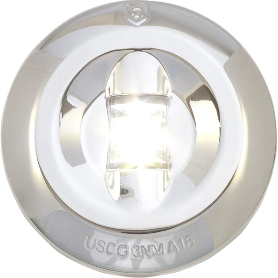 Feu Blanc de Poupe 135° LED Inox 3/3