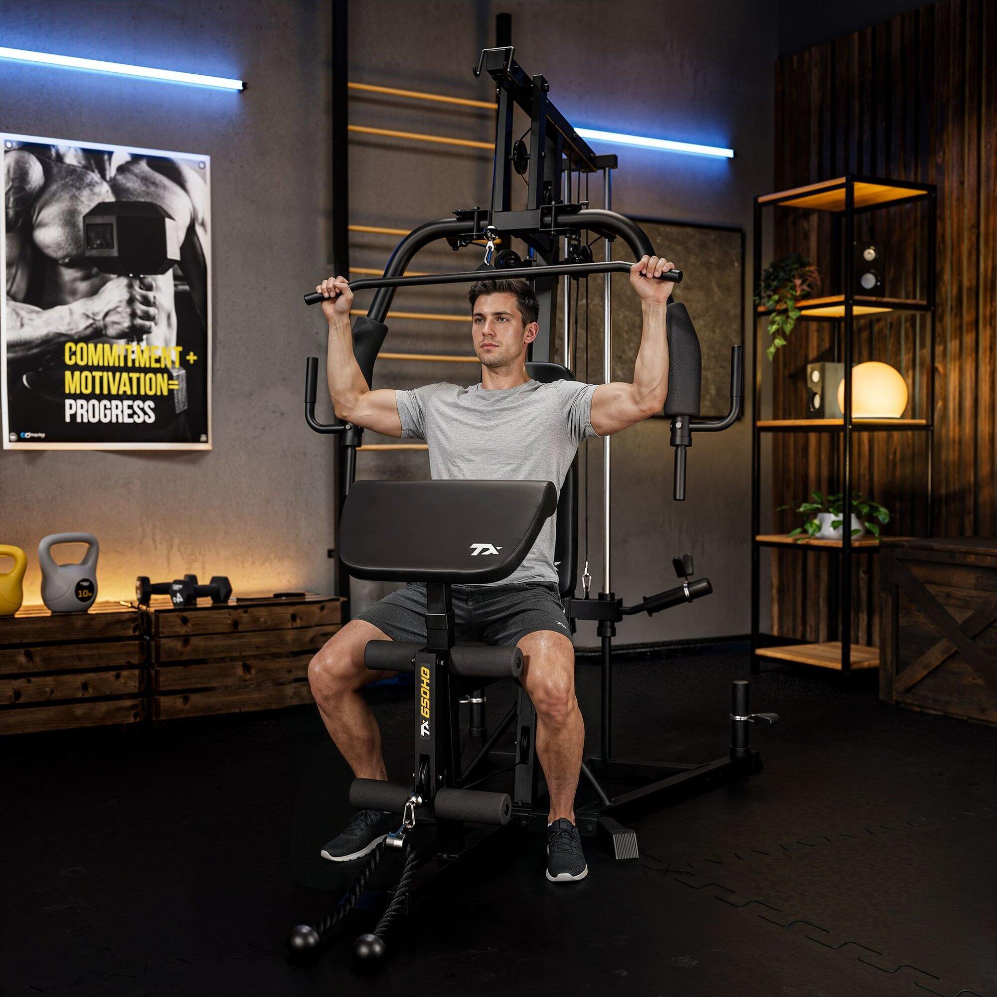Multigimnasio Trex Sport TX-650HG con polea para entrenamiento en casa 2/7