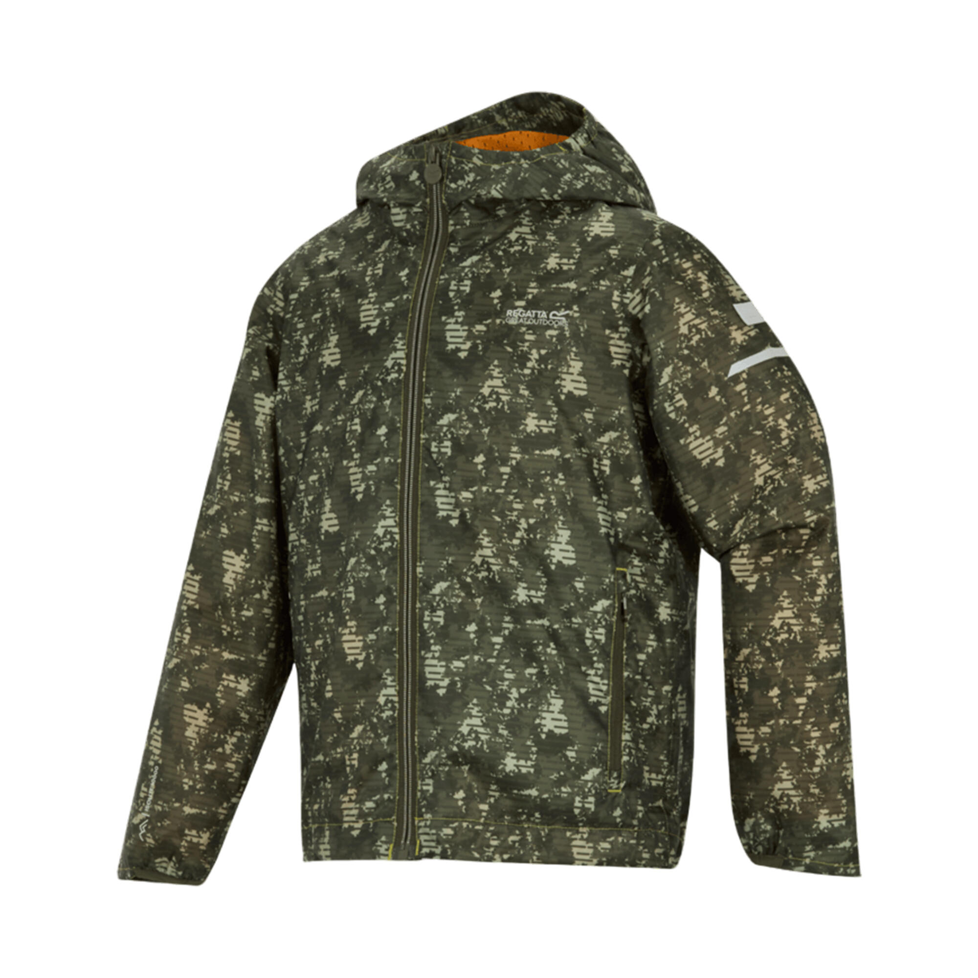 Veste Imperméable LEVER Enfant (Sauge Clair) 3/4
