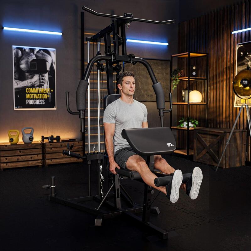 Atlas de antrenament cu scripete și suport biceps TX-650HG