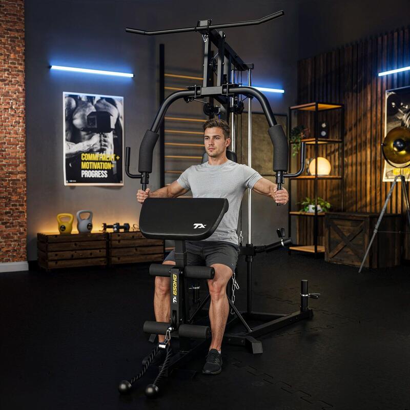 Atlas de antrenament cu scripete și suport biceps TX-650HG