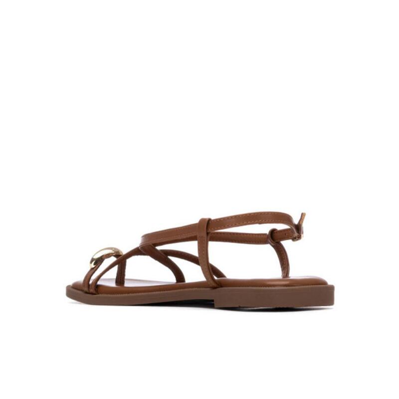 Platte Sandalen Dames Xti  Bruin 4/4