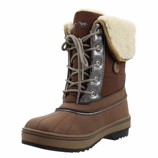 Luxus-Winterstiefel Frau HV Polo Glaslynn