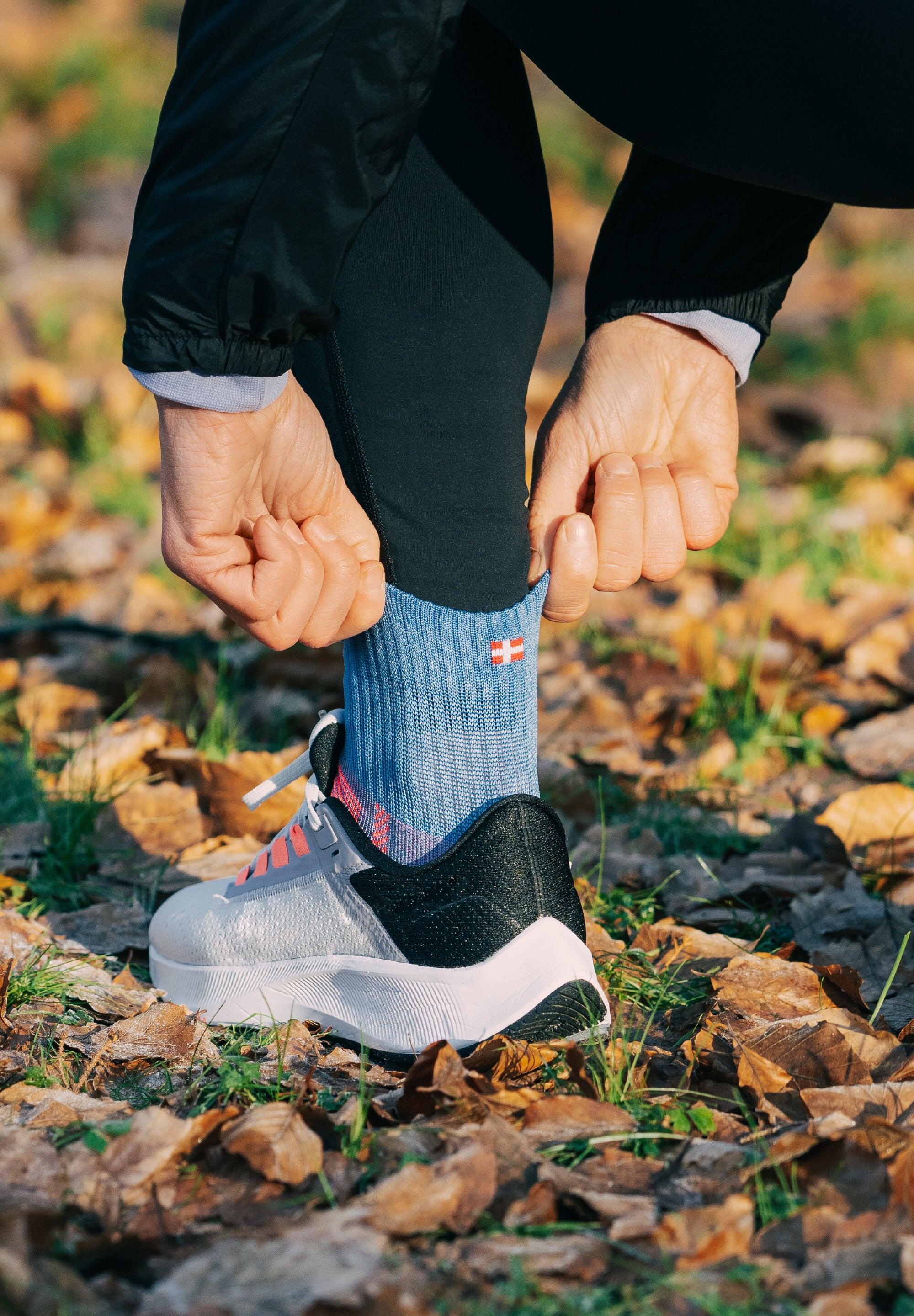 Chaussettes de course longue distance 3 paires Respirantes et Rembourrées 3/4
