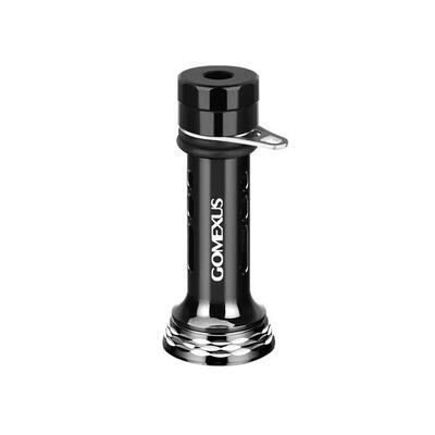 Gomexus – r6 aluminum foldable reel stand (black, 48mm)