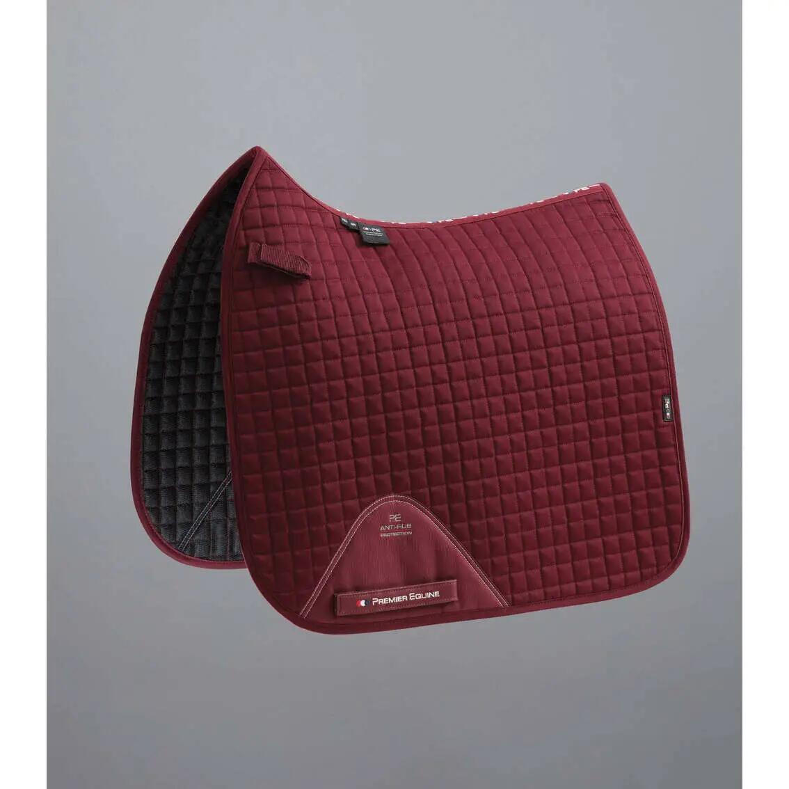 Mantilla equitación de doma  en algodón liso Premier Equine Close Contact 1/6