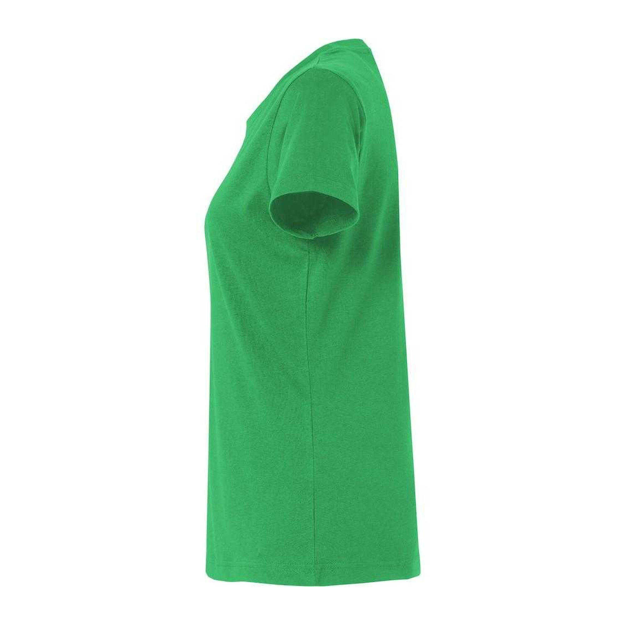 TShirt für Damen Apfelgrün 3/3
