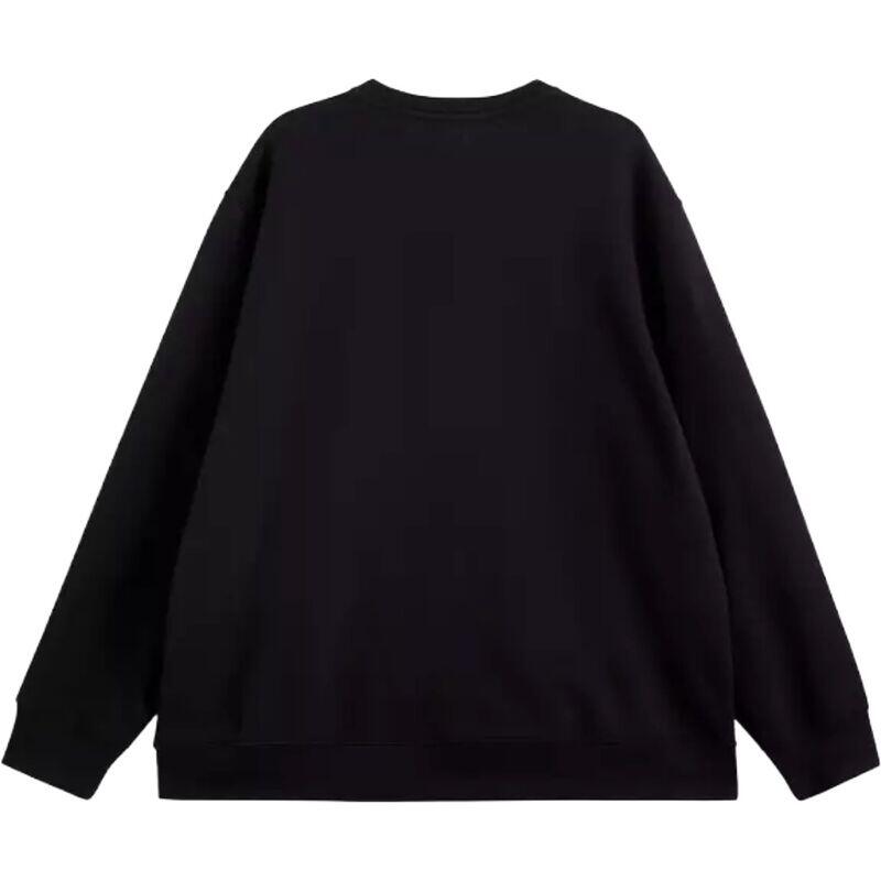 Sudadera Negra Levis The New Original HM Mineral Black Suave Y Clásica 2/7