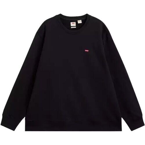 Sudadera Negra Levis The New Original HM Mineral Black Suave Y Clásica 5/7