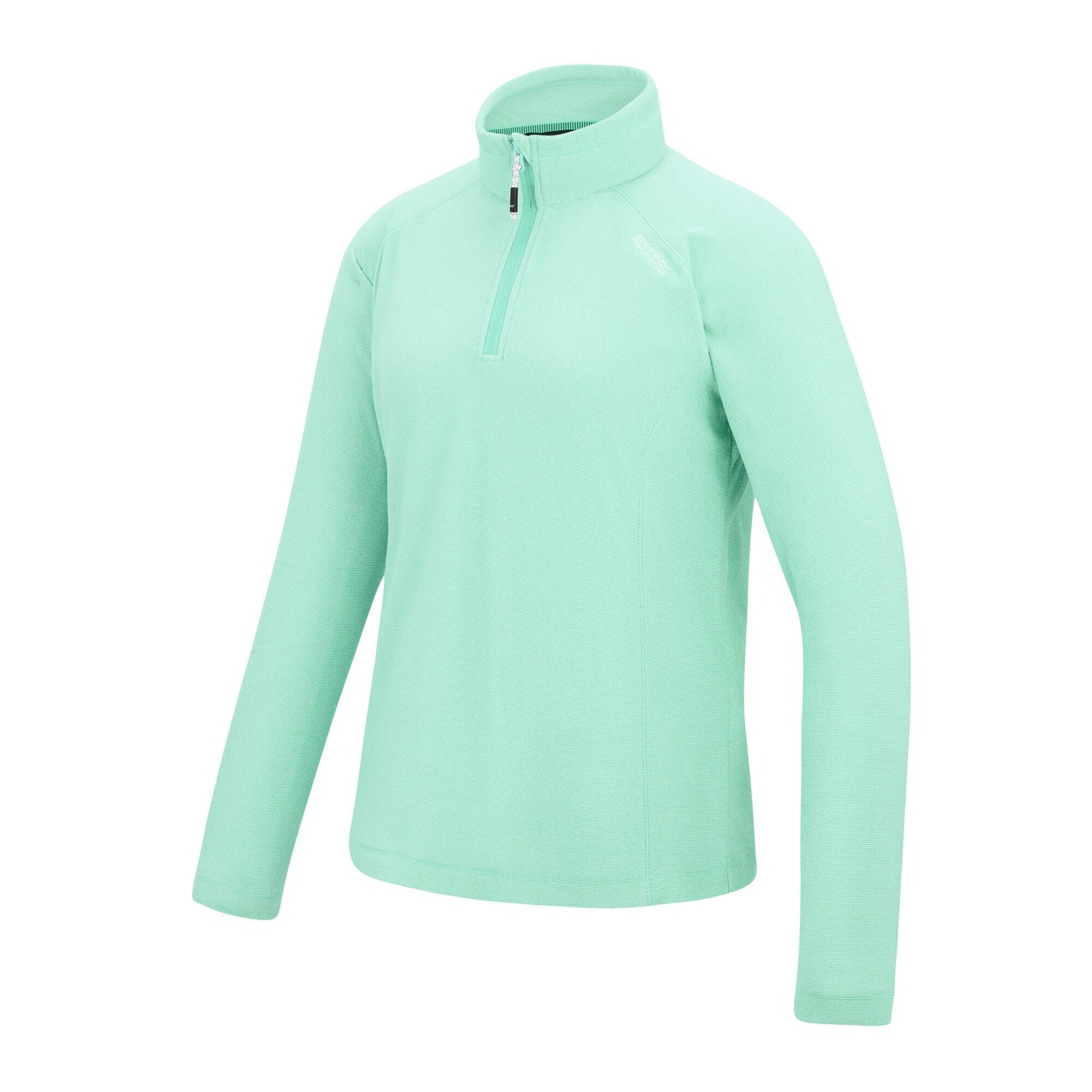 Great Outdoors FleeceTop Montes mit 14Reißverschluss Damen Eisgrün 3/5