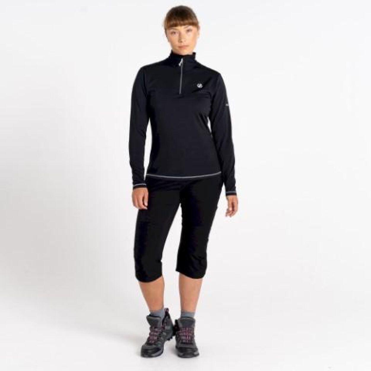 Tecido polar com fecho de correr de 1/4 para mulher Dare 2B Lowline II 3/7