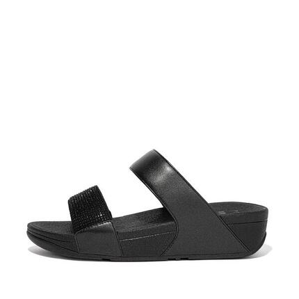 Kobiece klapki na koturnie FitFlop Lulu Hotfix