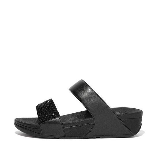 Kobiece klapki na koturnie FitFlop Lulu Hotfix