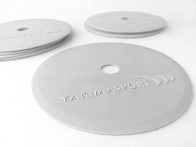 Yakima Sport - Set mit 10 flachen Spielfeldmarkierern aus Gummi 2/3