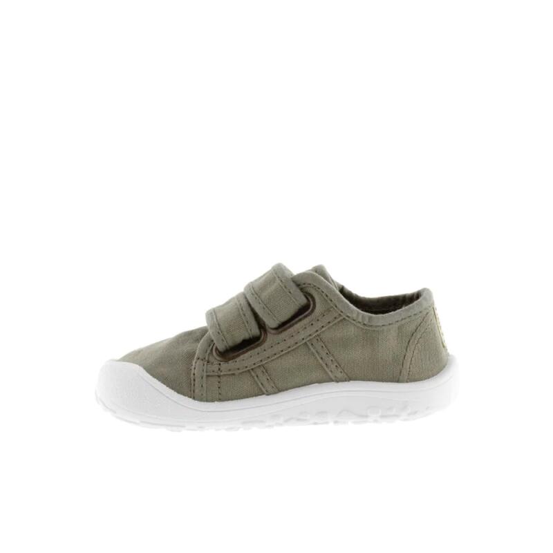 Zapatillas Lona Ba NiÑo Victoria  Verde 3/4