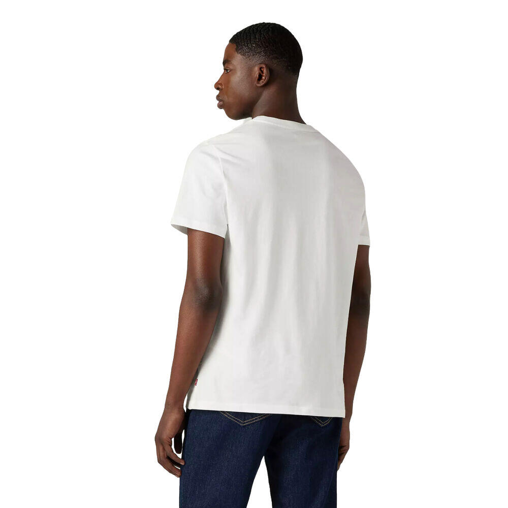 Camiseta Blanca Levis Estándar Housemark White Clásica y Cómoda 3/5