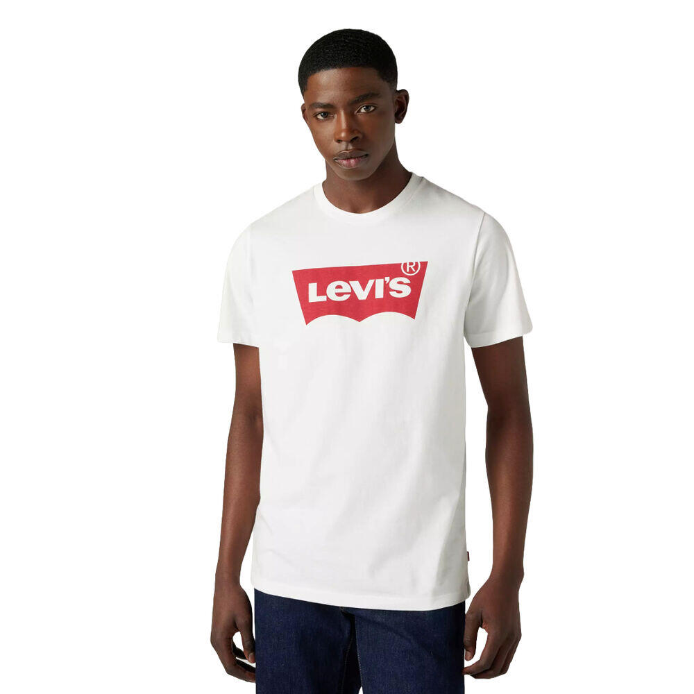 Camiseta Blanca Levis Estándar Housemark White Clásica y Cómoda 2/5