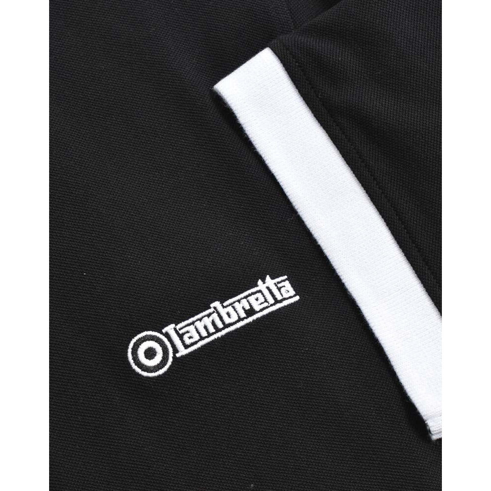 Poloshirt für Herren Schwarz 3/4