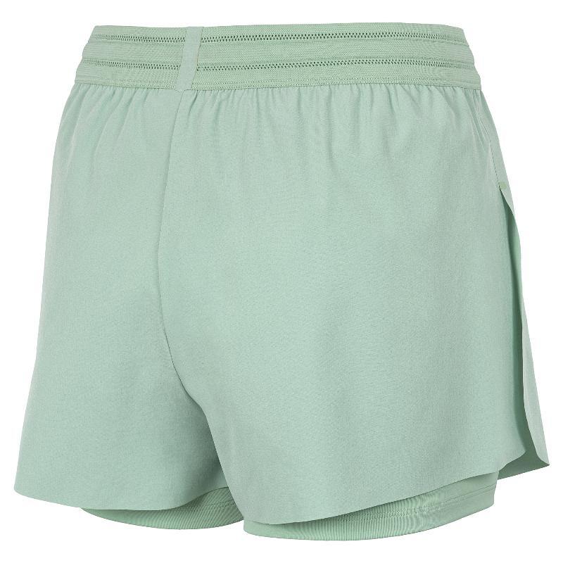Short Tecnifibre Team Stretch Verde Mujer 2/6