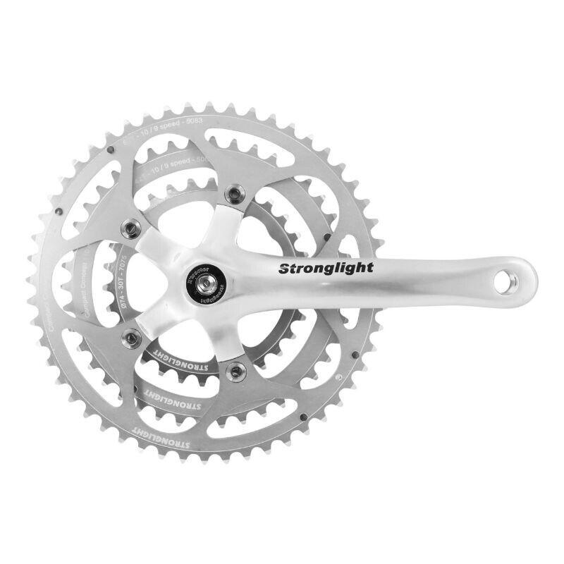 Road crankset Stronglight Impact 170 mm 52-42-30 8V. 9-10V.