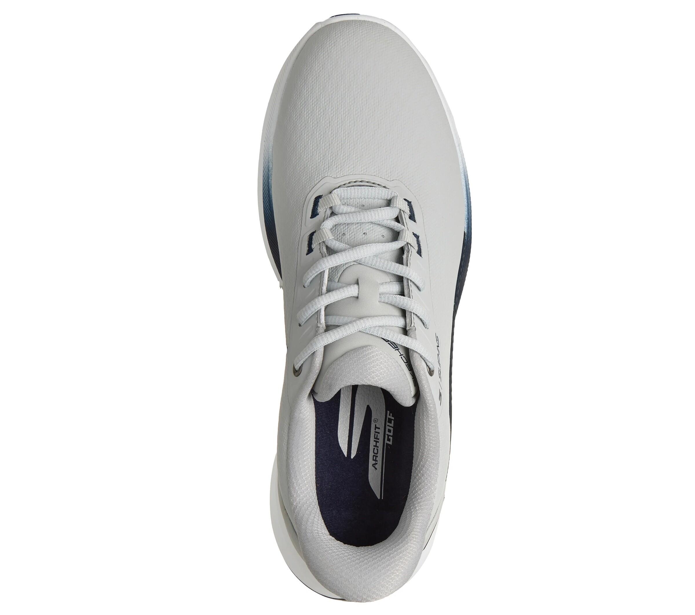 Skechers Heren Waterdichte Pure SL Golfschoenen, Grijs 4/5