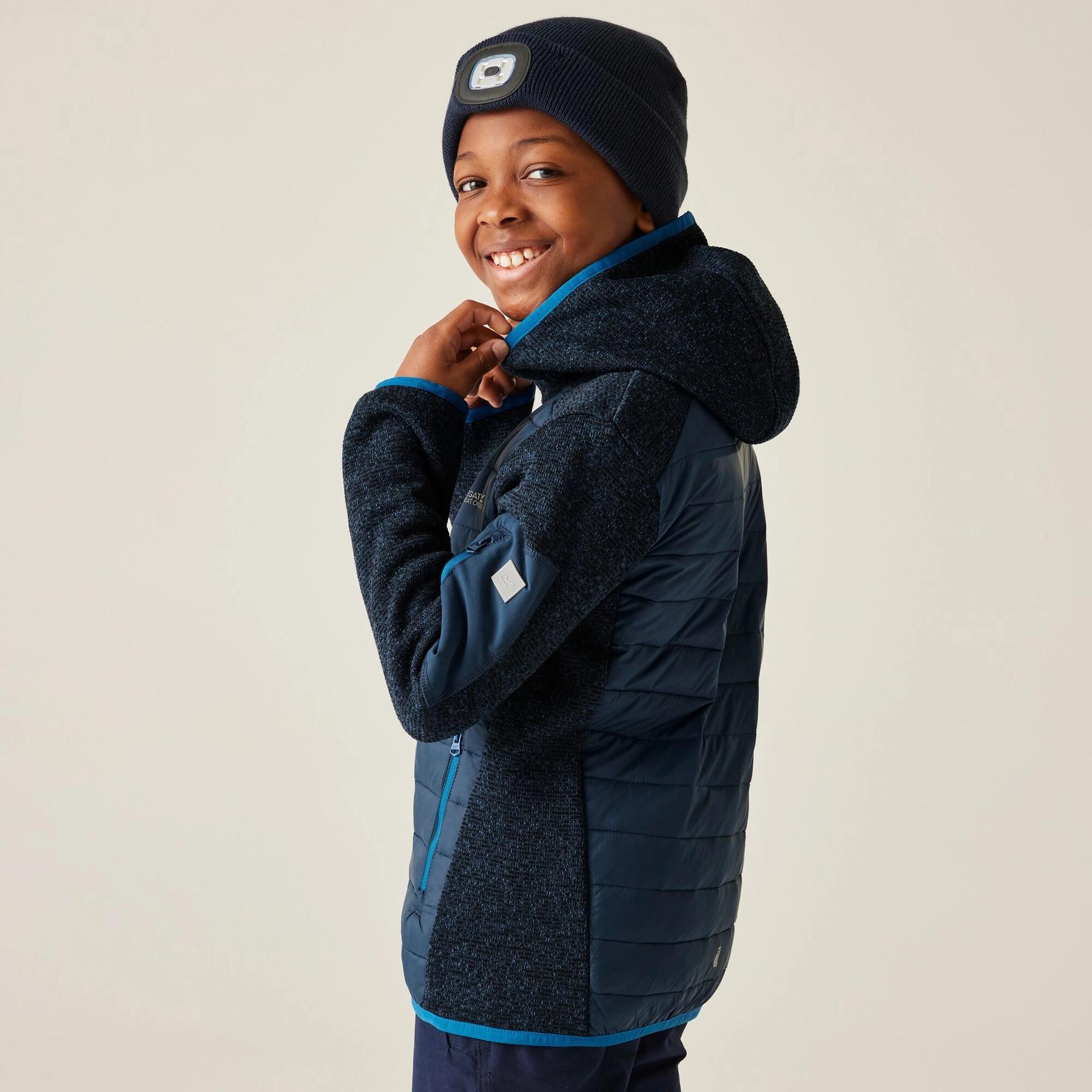 Chaqueta con capucha híbrida para niño Regatta Newhill 5/7