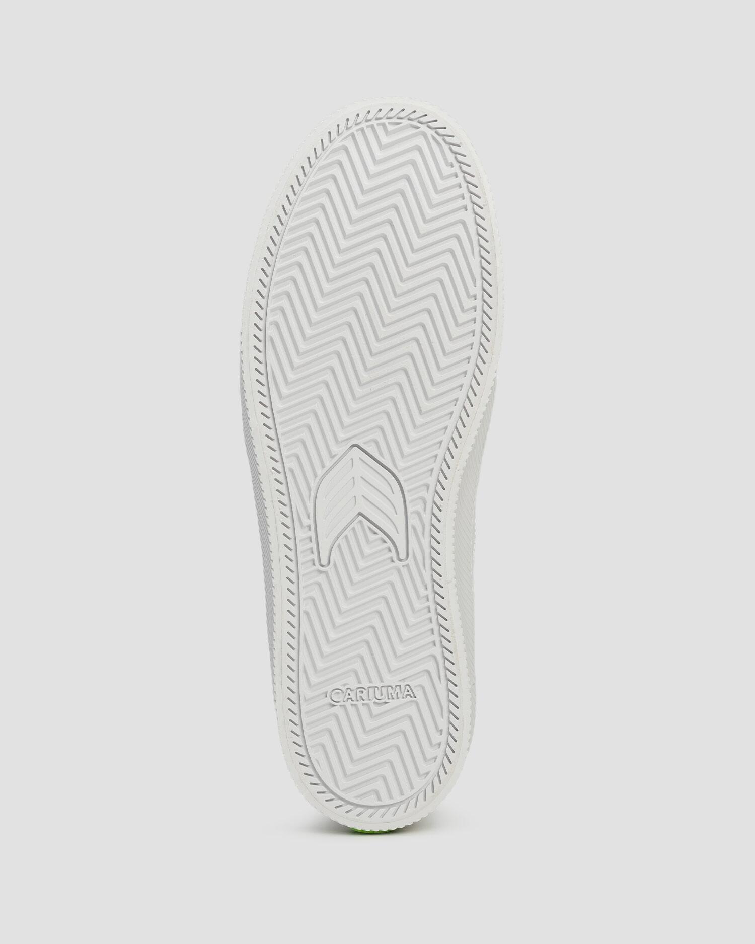 Sneakersy skórzane Cariuma Salvas White Leather Snake Skin 5/7