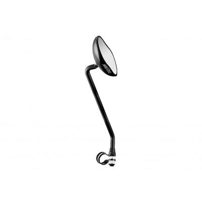 Specchio in alluminio a braccio lungo sinistro Ergotec M88L