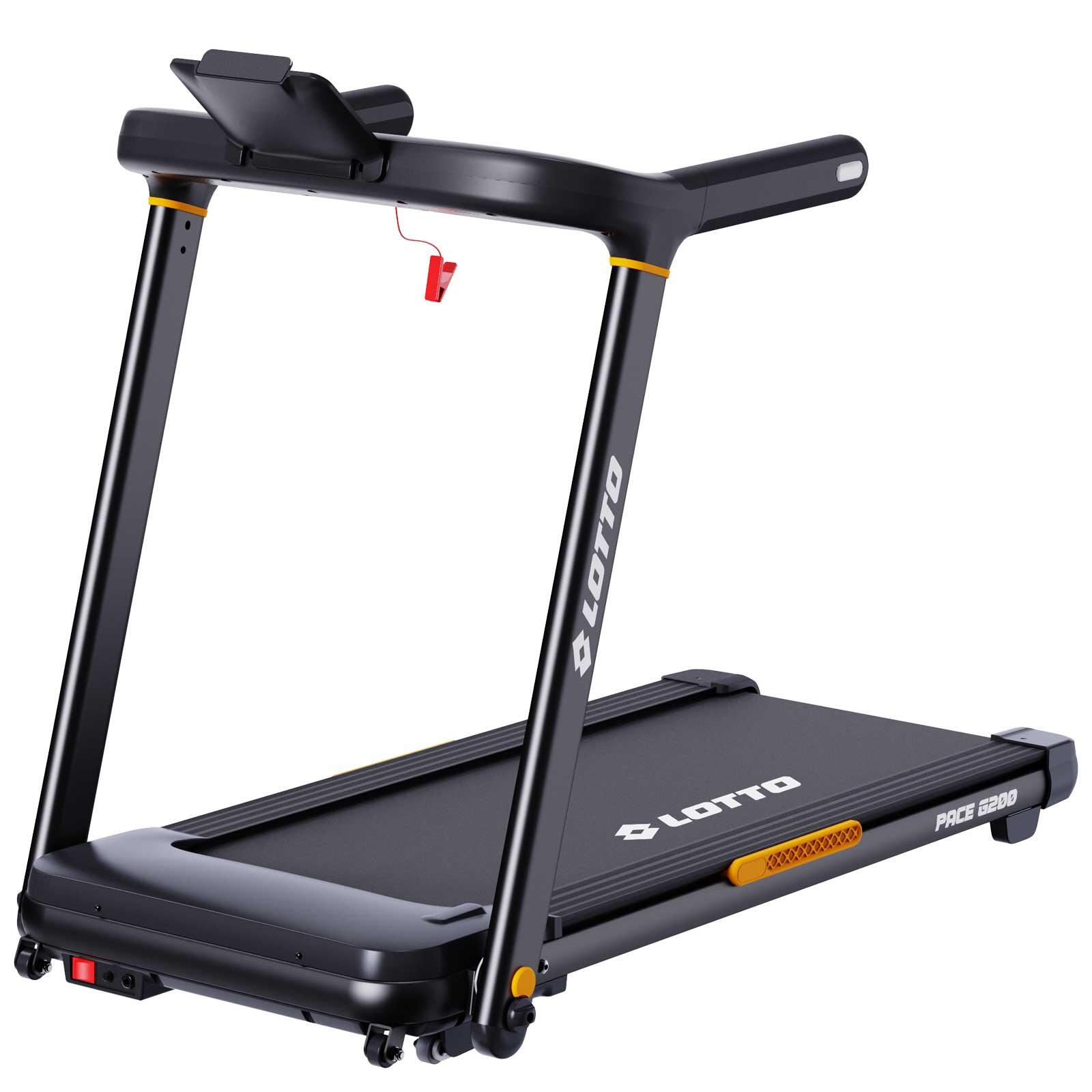 Tapis de course Lotto Pace G200 2.5HP 15 km/h inclinaison manuelle 2 niveaux 3/6
