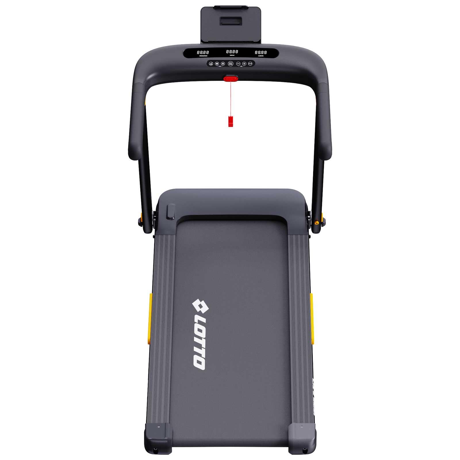 Tapis de course Lotto Pace G200 2.5HP 15 km/h inclinaison manuelle 2 niveaux 4/6
