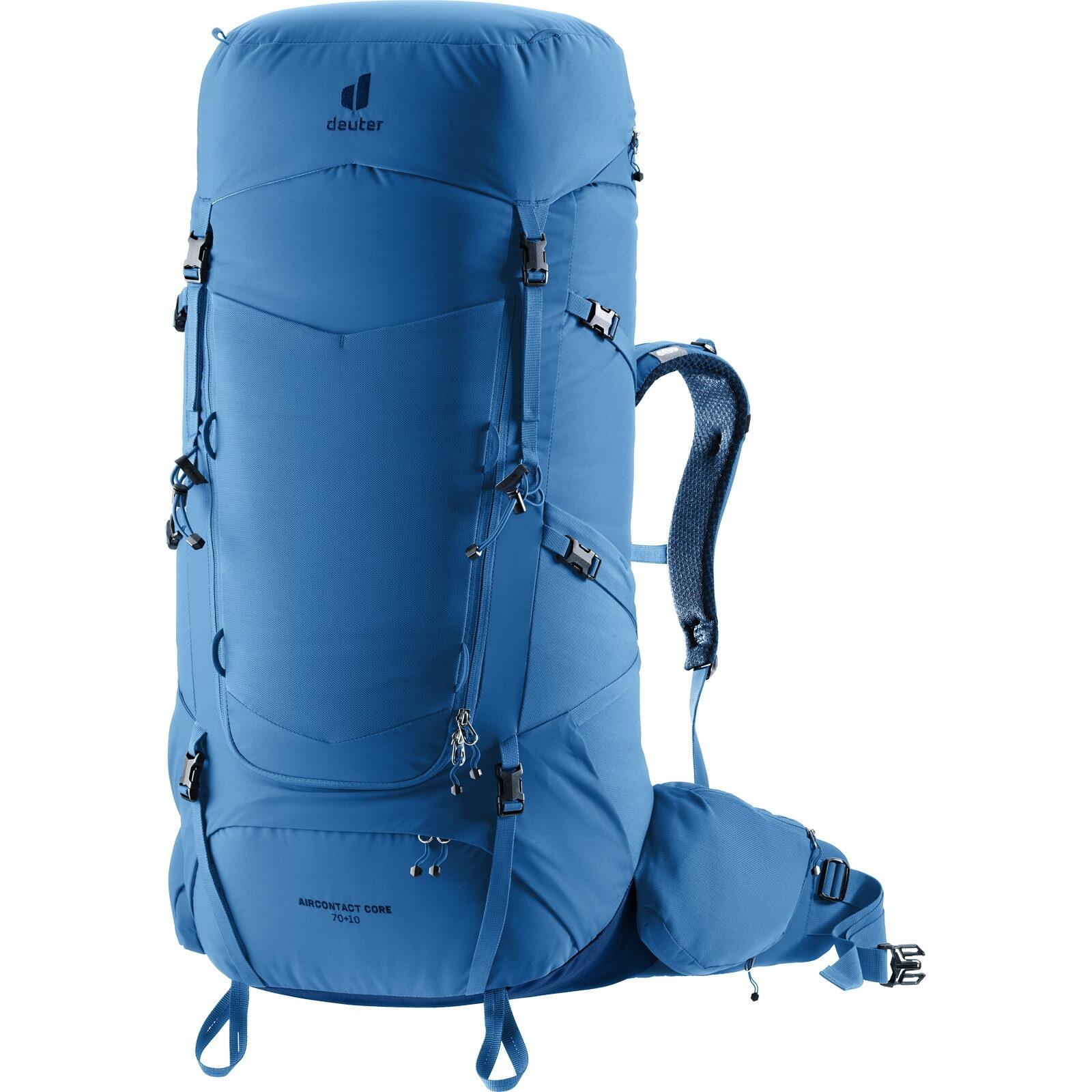 Sac à dos - trekking - ajustable, ventilé - aircontact core 70+10 1/7