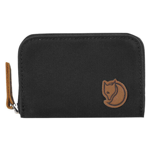 Cartera Gris Fjallraven Zip Card Holder Dark Grey Resistente y Segura 4/4