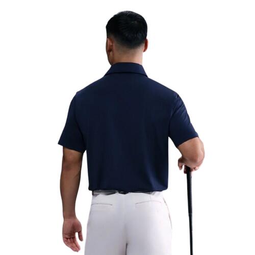 Polo da golf da uomo Nike Vlcity SS Solid, blu 2/3