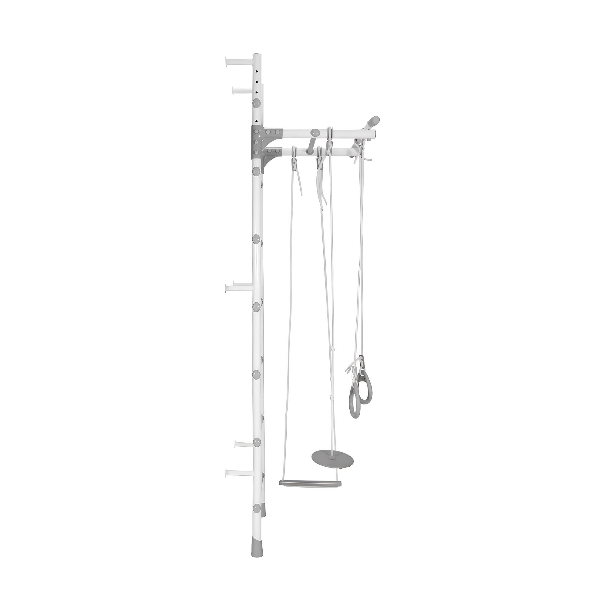 Enfants Gymnastique Espalier Intérieur Vanilia Blanc/Gris 4/7