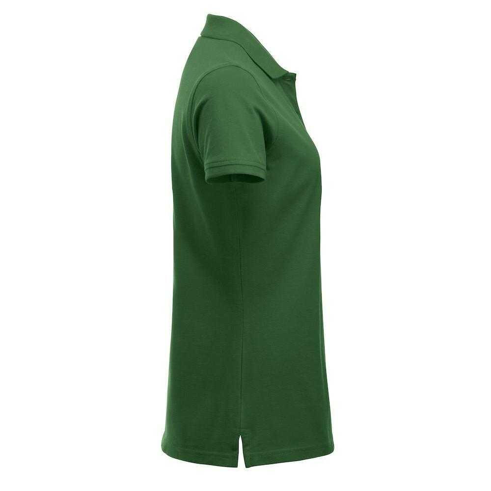 "Marion" Poloshirt für Damen Flaschengrün 4/4