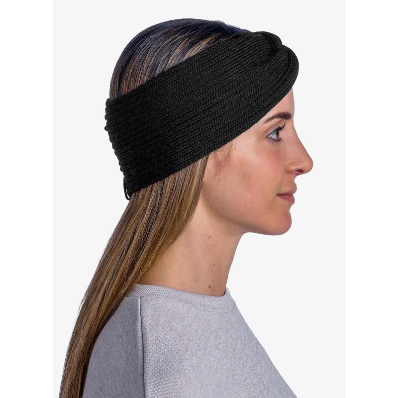 Opaska na głowę damska Buff Knitted Headband Norval - graphite